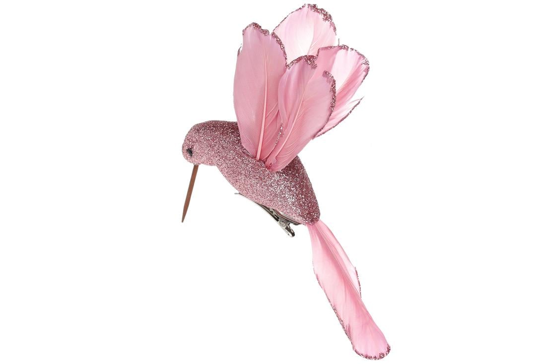 Декоративная птица на клипсе BonaDi 4 шт. (499-083) Декоративная птица на клипсе BonaDi 4 шт. (499-083)