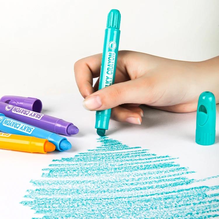 Карандаши восковые для рисования Крайоны Mobee 12 цв. - фото 3 Карандаши восковые для рисования Крайоны Mobee 12 цв. - фото 3