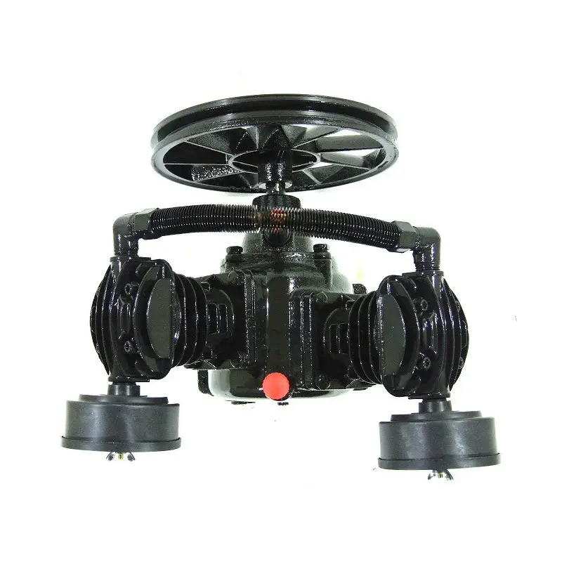 Блок двухпоршневой компрессорный Kraft&Dele KD1404 600 л/мин 4 кВт - фото 2