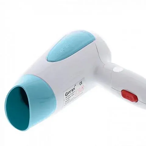 Фен для волос Gemei GM-1756 складной 1200 Вт Голубой (ML-04921) - фото 3 Фен для волос Gemei GM-1756 складной 1200 Вт Голубой (ML-04921) - фото 3