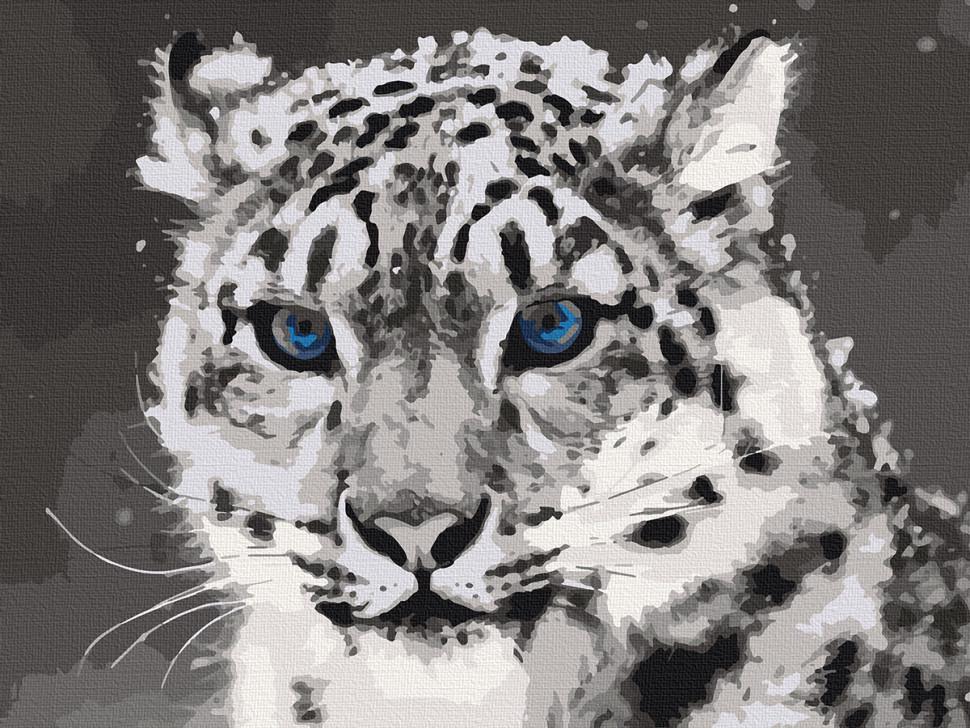 Картина по номерам ART CRAFT Синеглазый ирбис 11609-AC 40x50 см (RLT15421)