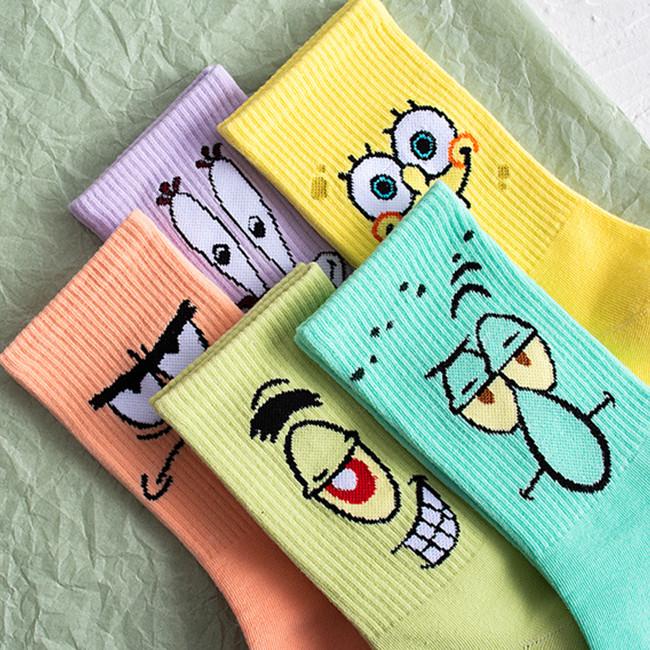 Набір шкарпеток Sponge Bob 5 шт. (2139960713) - фото 2