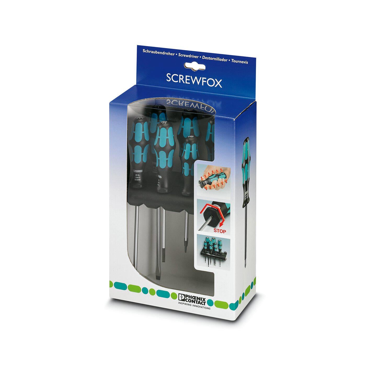 Комплект викруток Phoenix Contact SF-SL/PH SET неізольовані 6 шт. (1212541)