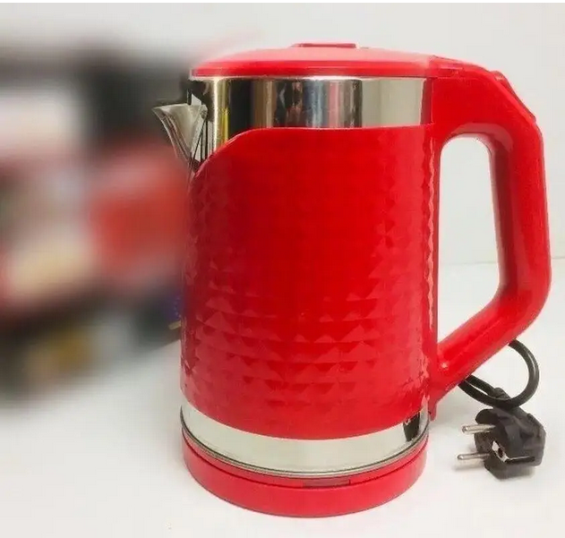 Чайник электрический на ВЫТЕК 2000 ватт 2,2 л Красный (Вт-3118)