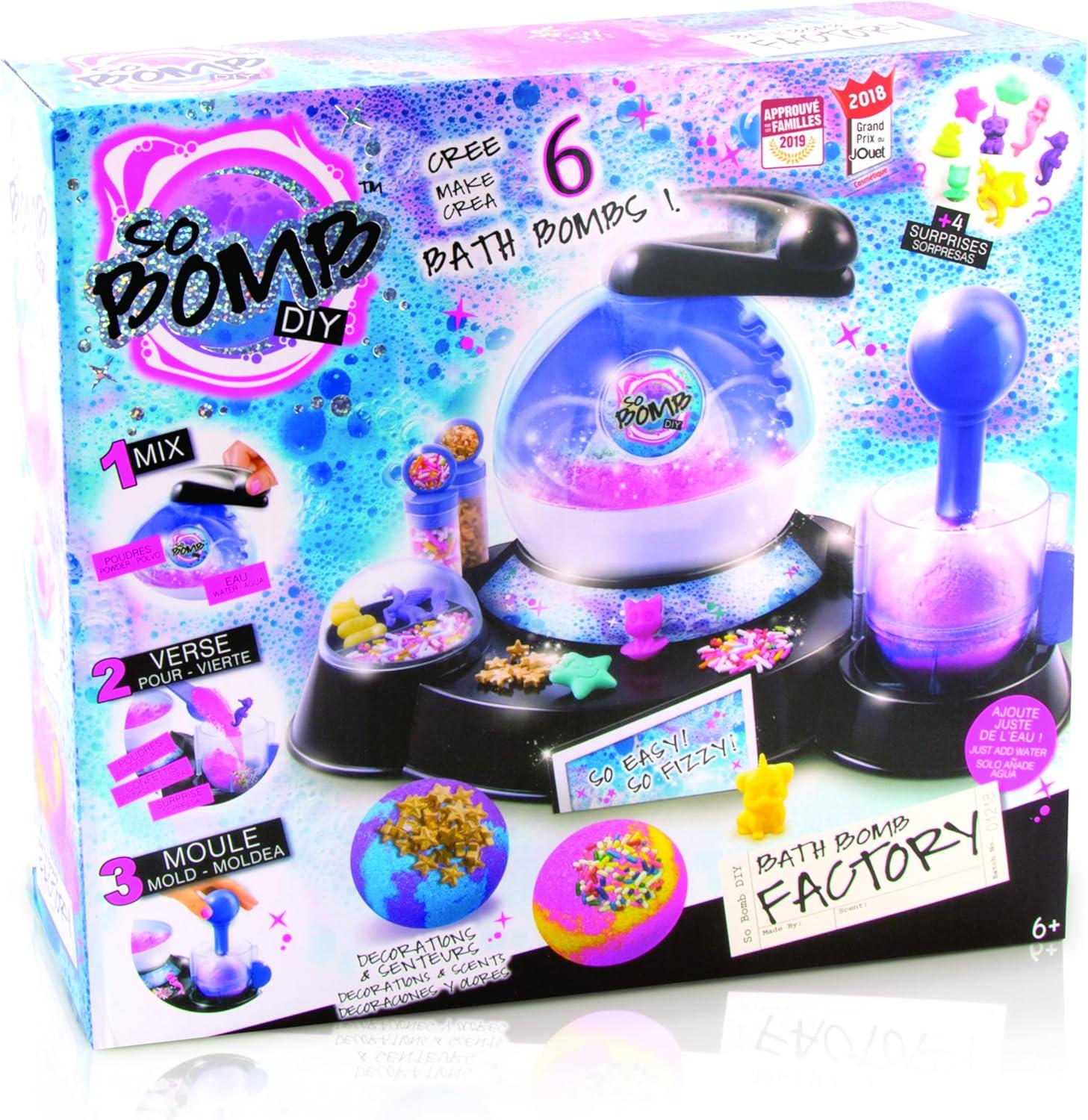 Набор для творчества Фабрика бомбочек для ванной Canal Toys So Bomb DIY Bath Bomb Factory от 6 лет (SKU-462) Набор для творчества Фабрика бомбочек для ванной Canal Toys So Bomb DIY Bath Bomb Factory от 6 лет (SKU-462)