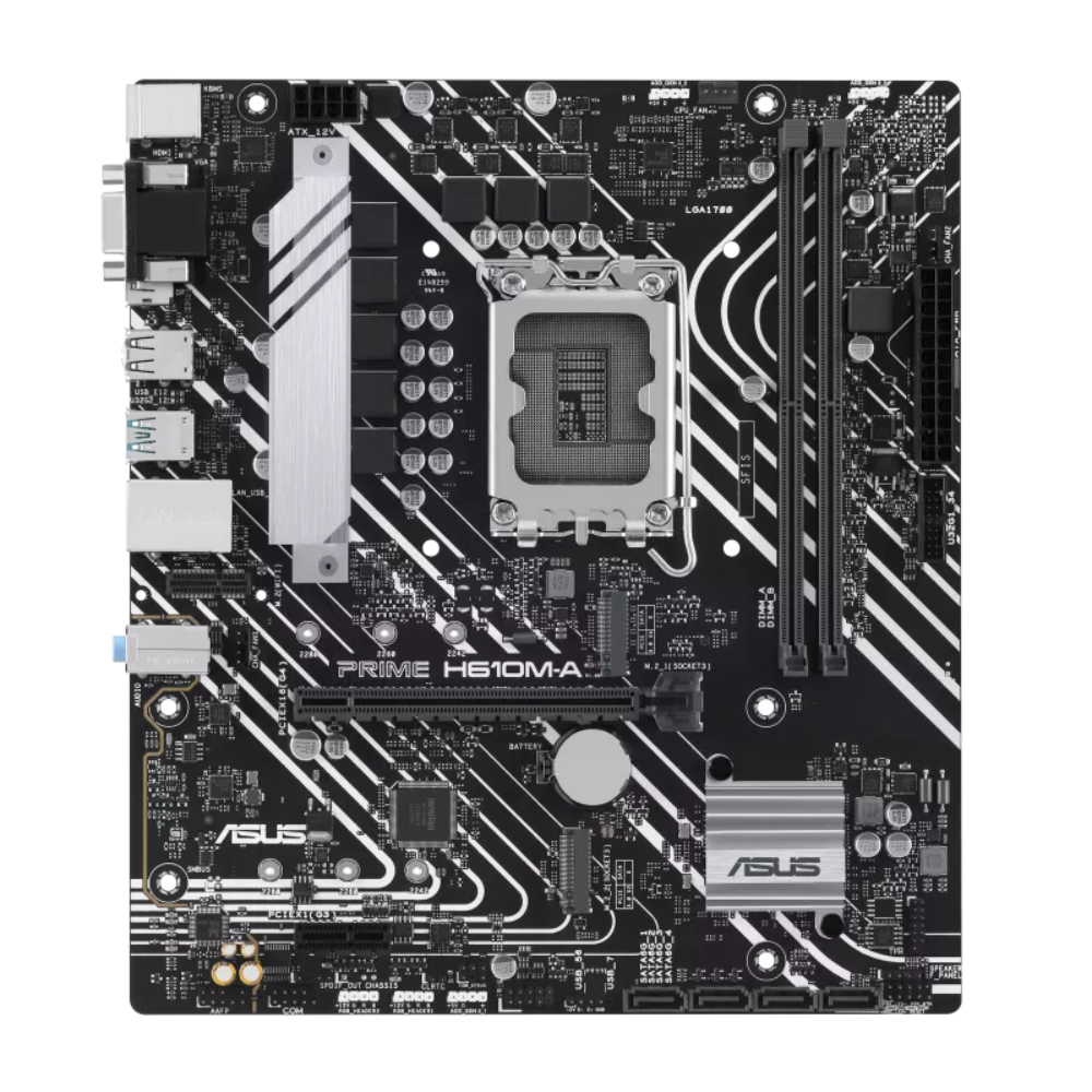 Материнська плата Asus PRIME H610M-A-CSM LGA1700 H610 microATX HDMI DisplayPort VGA (585685)