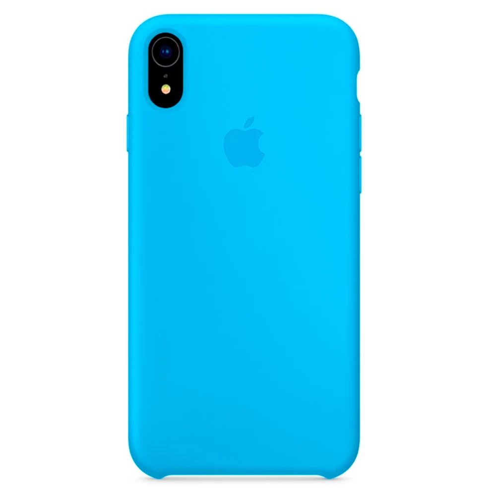 Силіконовий Чохол Накладка Silicone Case для iPhone XR Blue