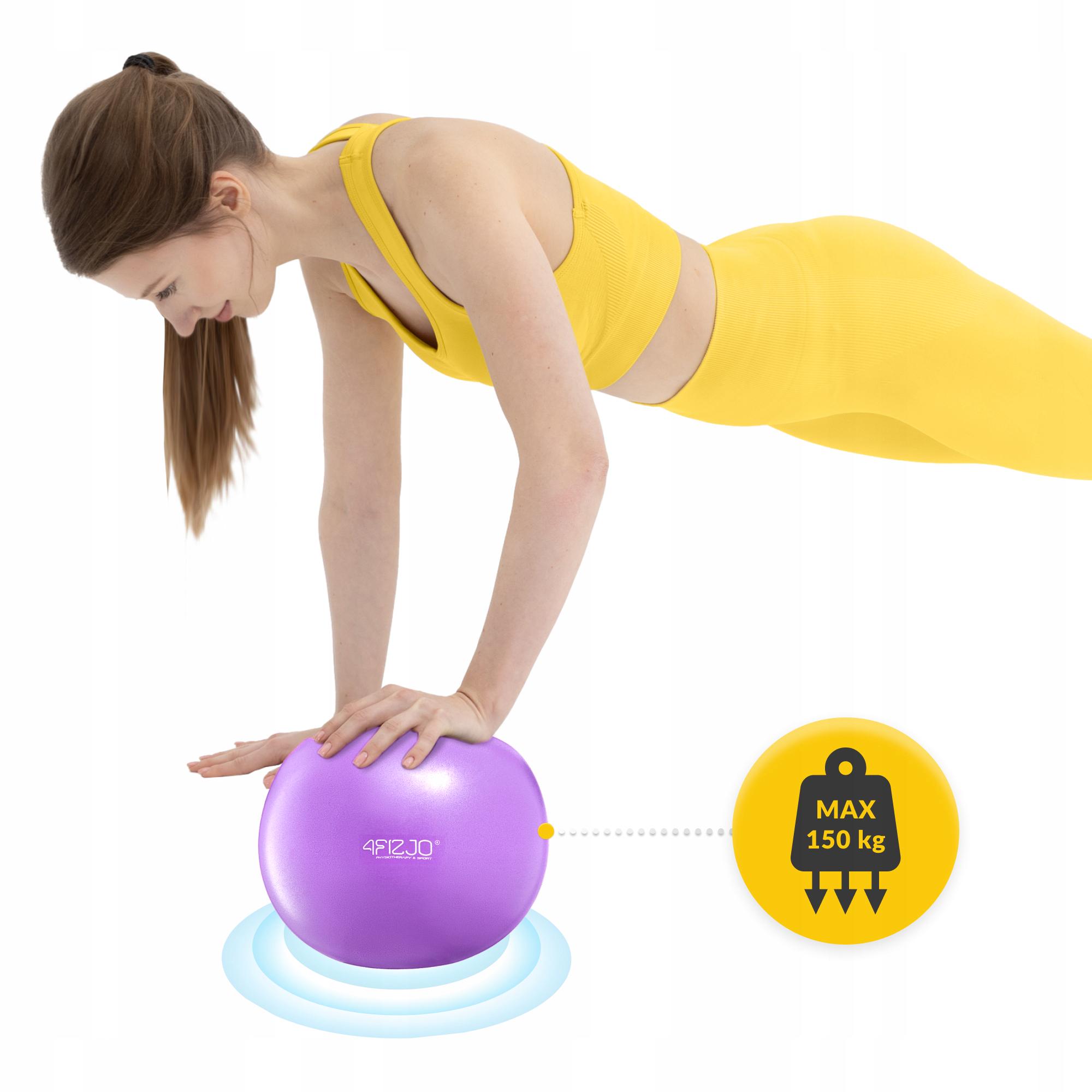 М'яч для фітнесу 4fizjo 22 см Violet (P-5905973404860) - фото 6 М'яч для фітнесу 4fizjo 22 см Violet (P-5905973404860) - фото 6