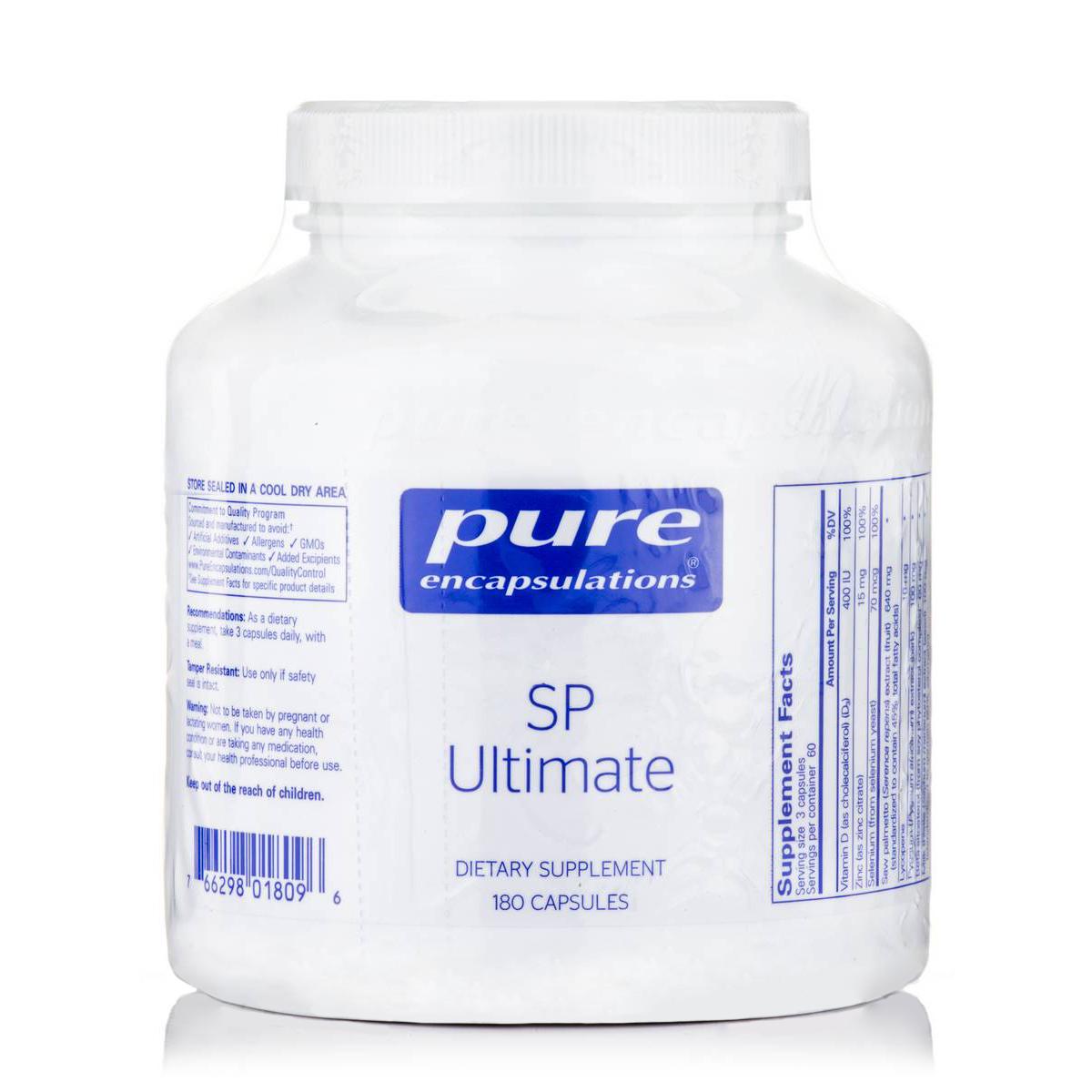 Натуральная добавка Pure Encapsulations SP Ultimate 180 капс. (8104)