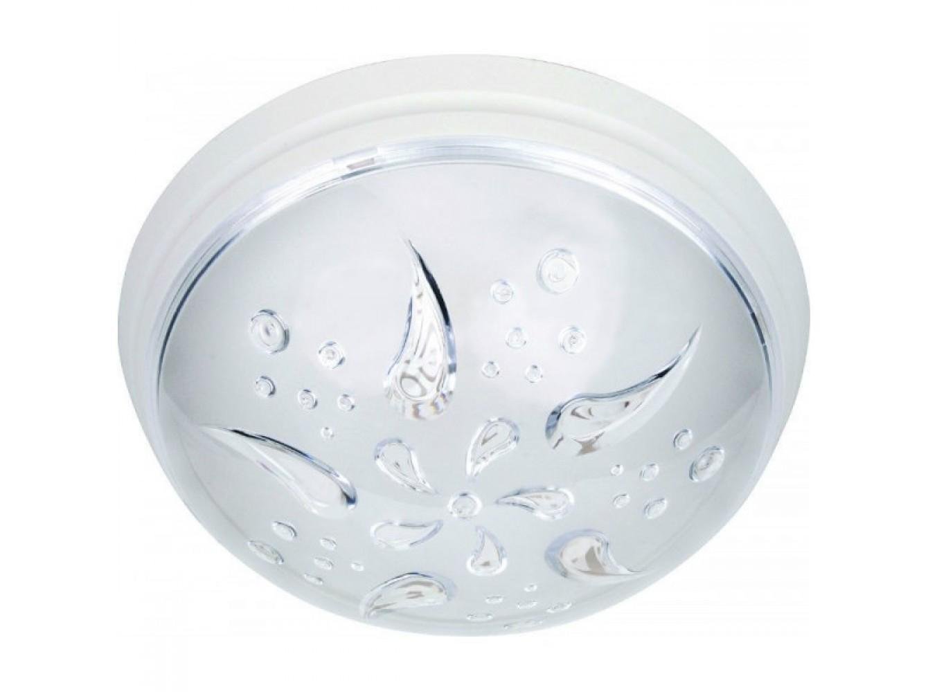 Светильник пластиковый HOROZ ELECTRIC УФО Роза Ветров Е27 230V IP20 Белый (400-001-101)