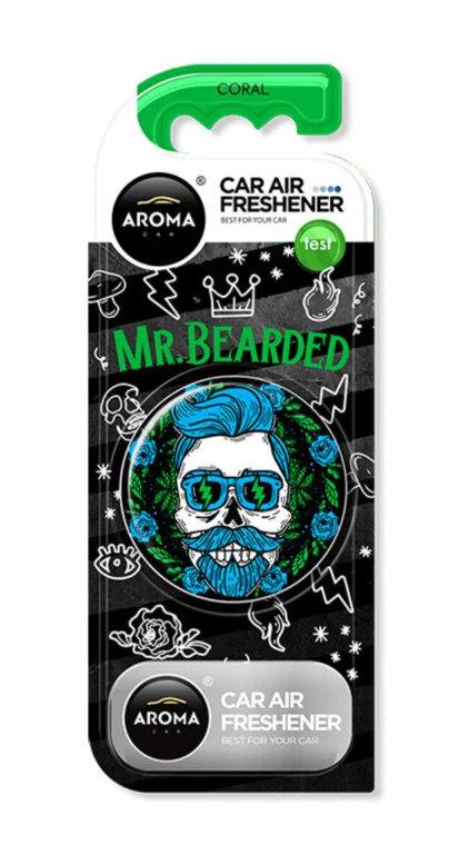 Ароматизатор Aroma Car Polymer Circle Mr.Bearded Coral
