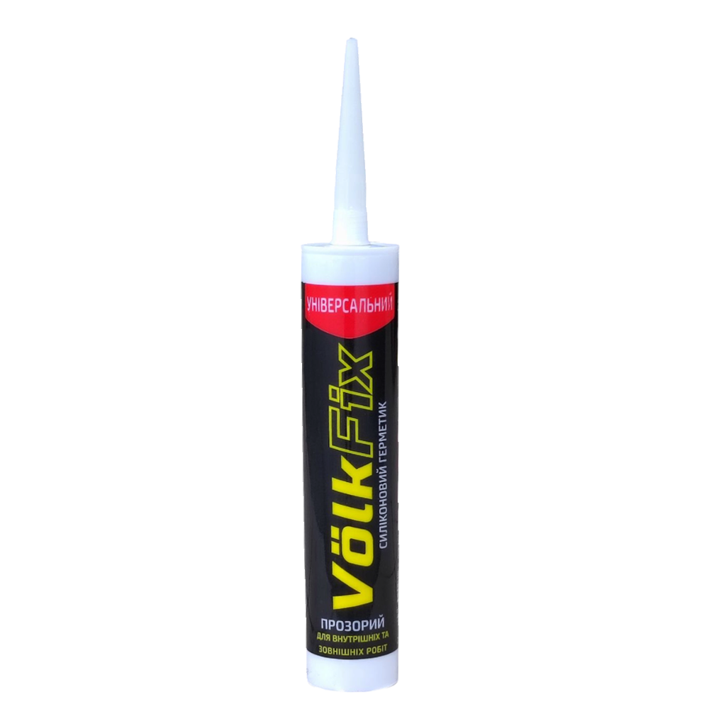 Силікон універсальний Volkfix 280 мл Прозорий (4220) Силікон універсальний Volkfix 280 мл Прозорий (4220)