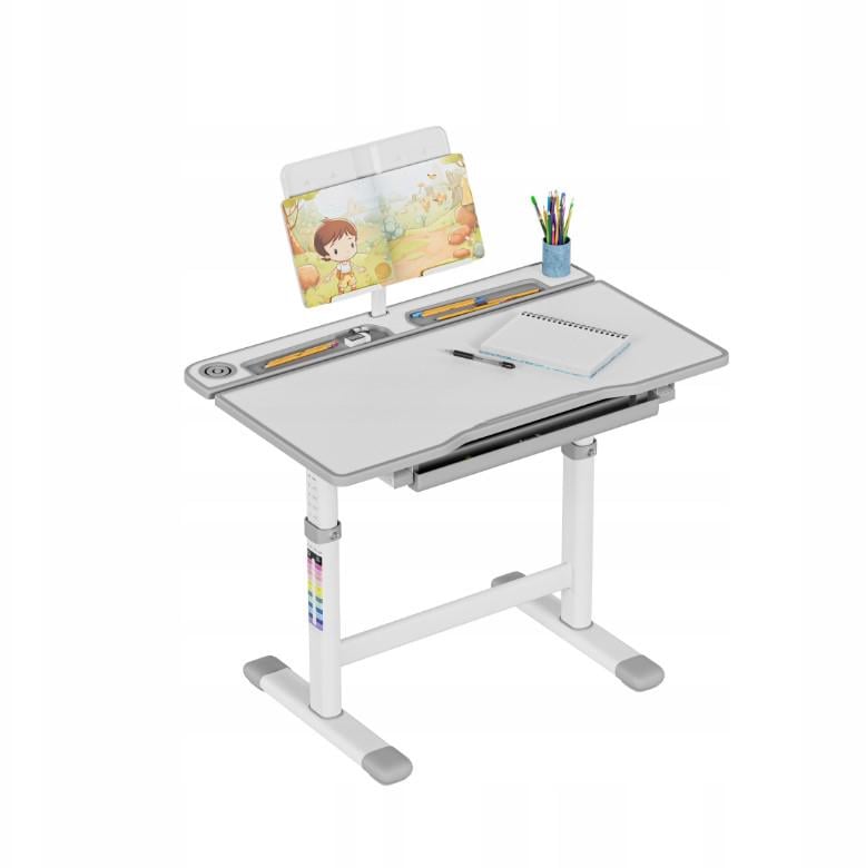 Стіл ергономічний дитячий Mark Adler Study 3.0 Grey - фото 2 Стіл ергономічний дитячий Mark Adler Study 3.0 Grey - фото 2