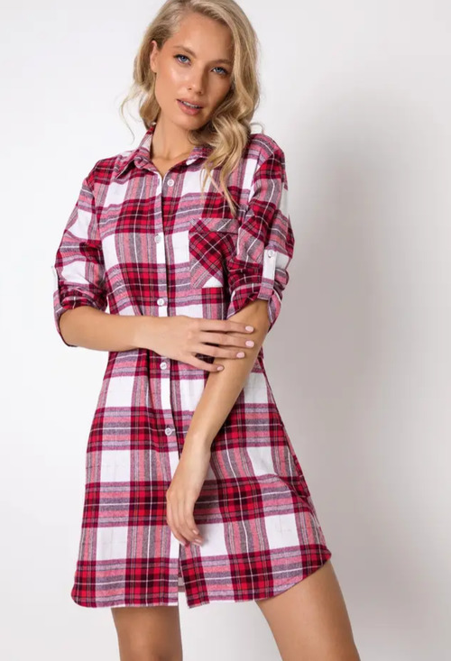 Нічна сорочка Aruelle S Червоний (Nelly)