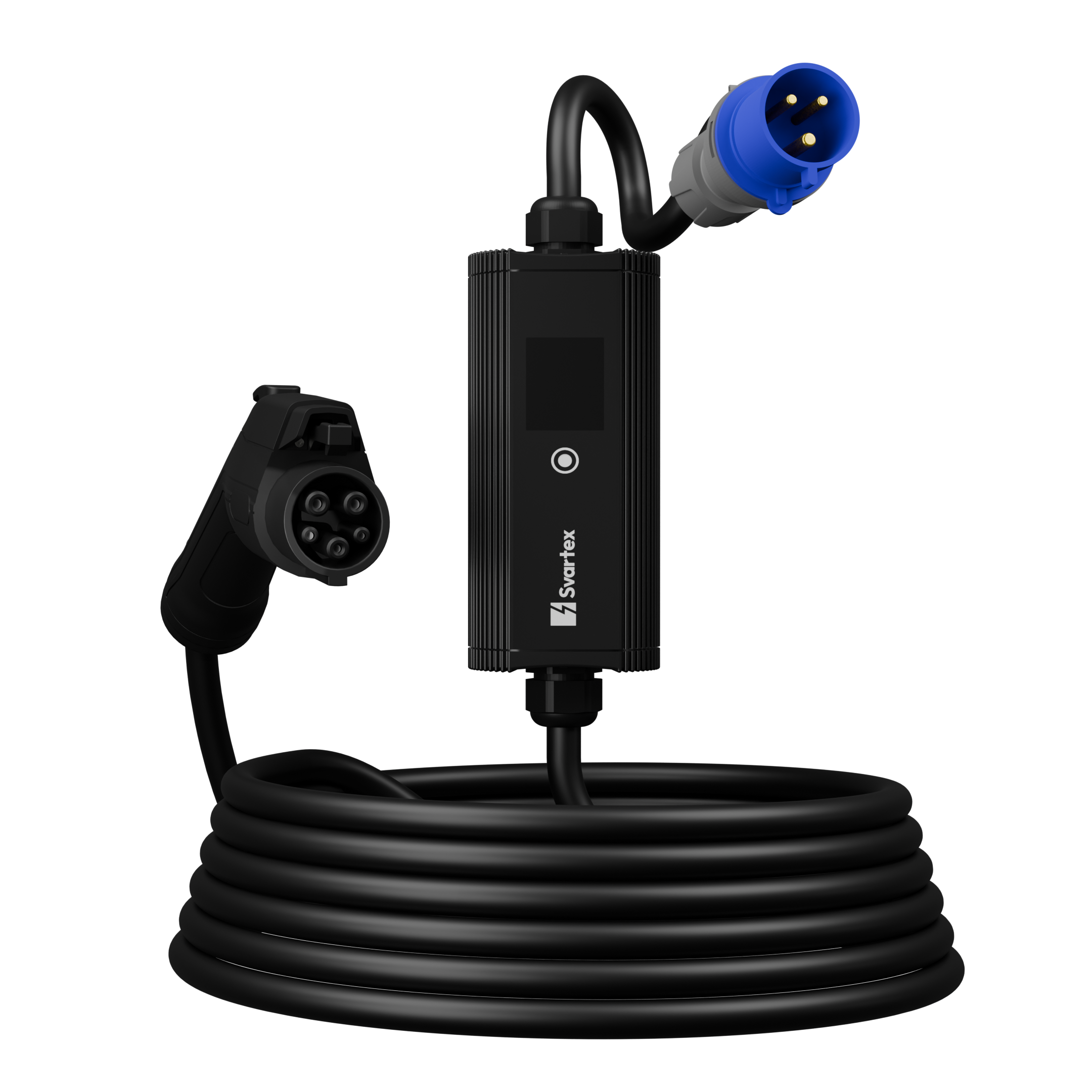 Зарядка для електромобіля Type 1 5 м Svartex Gen2 32A 7 кВт Wi-Fi