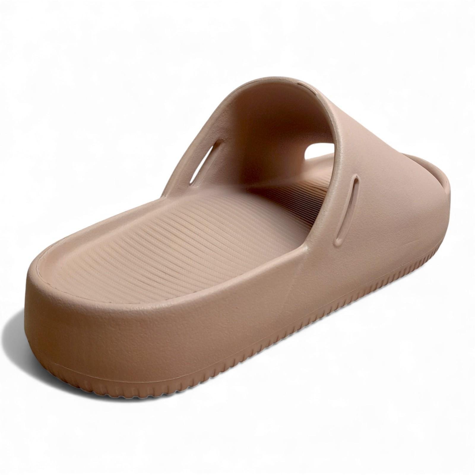 Шлепанцы женские Luck Line р. 38 24,5 см Бежевый (2835009302) - фото 4