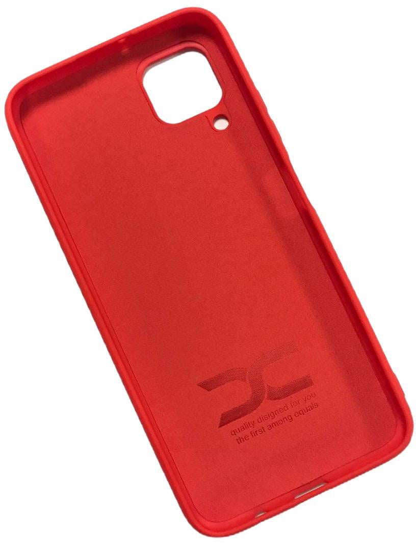 Силиконовый чехол Silicone Case для Huawei P40 Lite Red - фото 2