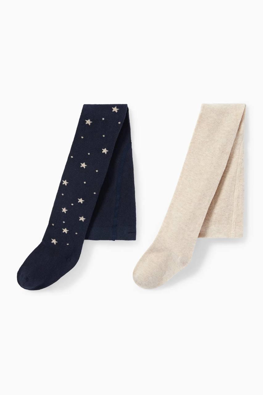 Колготки для дівчинки C&A 122-128 см 2 шт. (68)