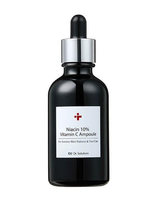 Ампула с ниацинамидом 10% и витамином C CU SKIN Dr.Solution Niacin 10% Vitamin C Ampoule 30 мл