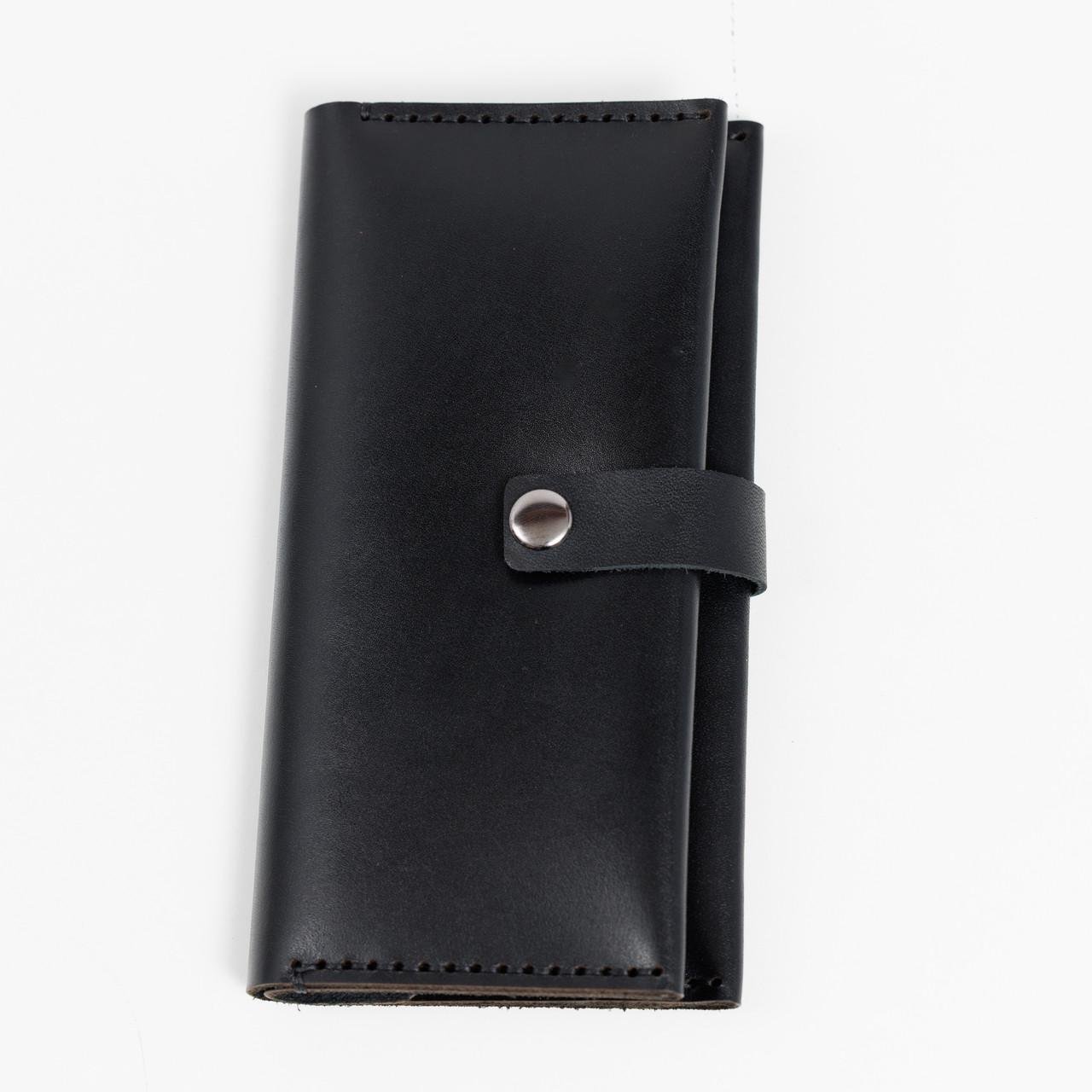 Гаманець шкіряний жіночий EDENA Чорний (WT-14)