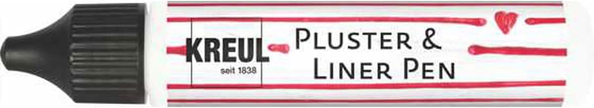 Контур опухающий Pluster Liner Pen Kreul 29 мл Белый (KR-49801)