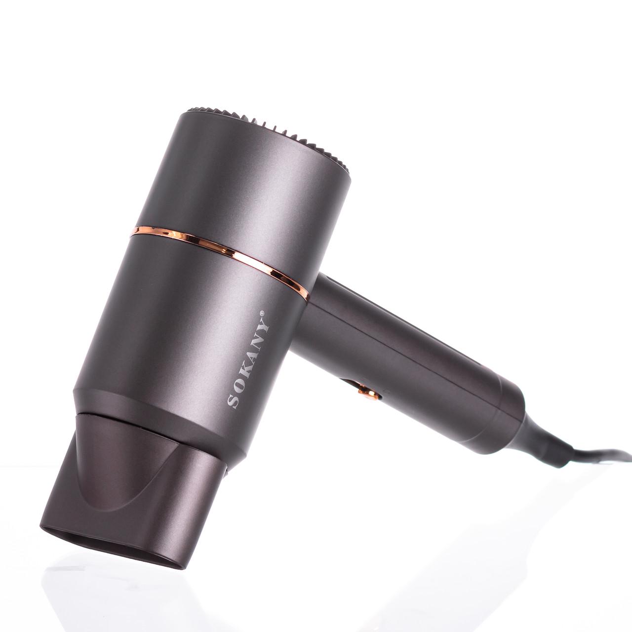Фен для волосся Sokany SK-2202 з концентратором 1200Вт (7415) - фото 4 Фен для волосся Sokany SK-2202 з концентратором 1200Вт (7415) - фото 4