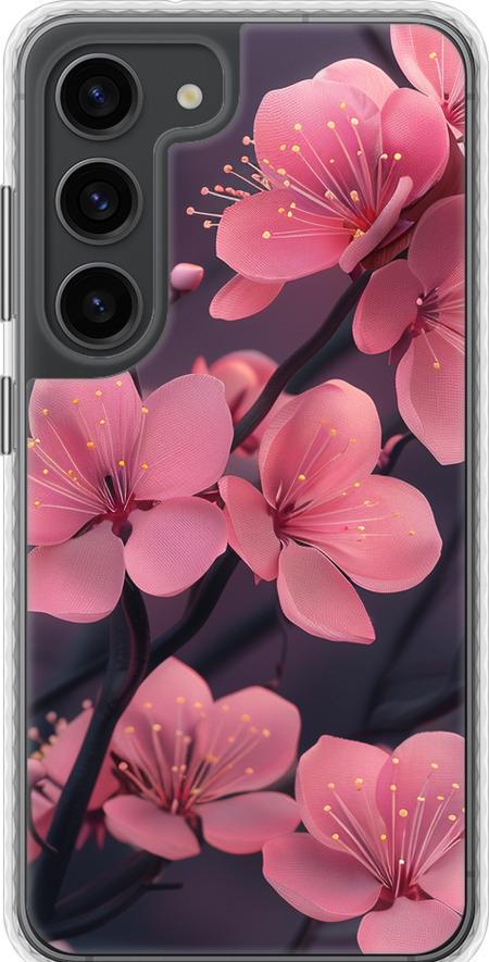 Чохол на Samsung Galaxy S23 Пурпурова сакура (6075pc-2907-42517)