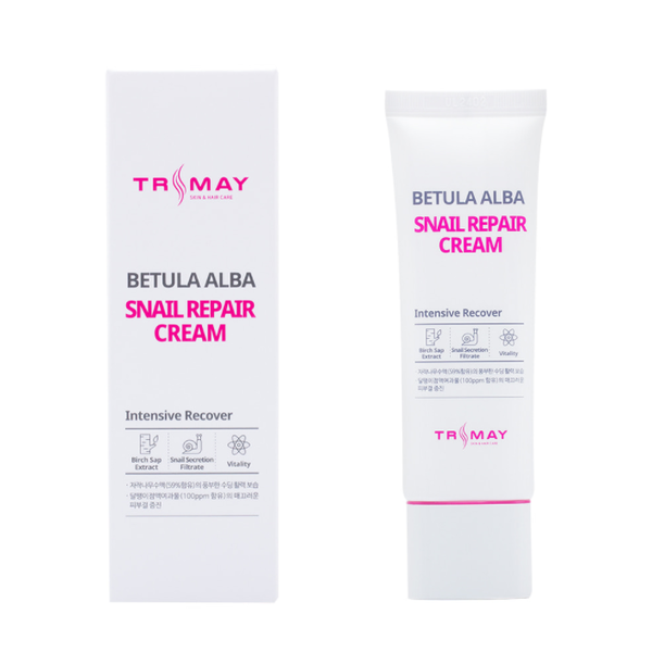 Крем Trimay Betula Alba Snail Repair Cream с муцином улитки 50 мл
