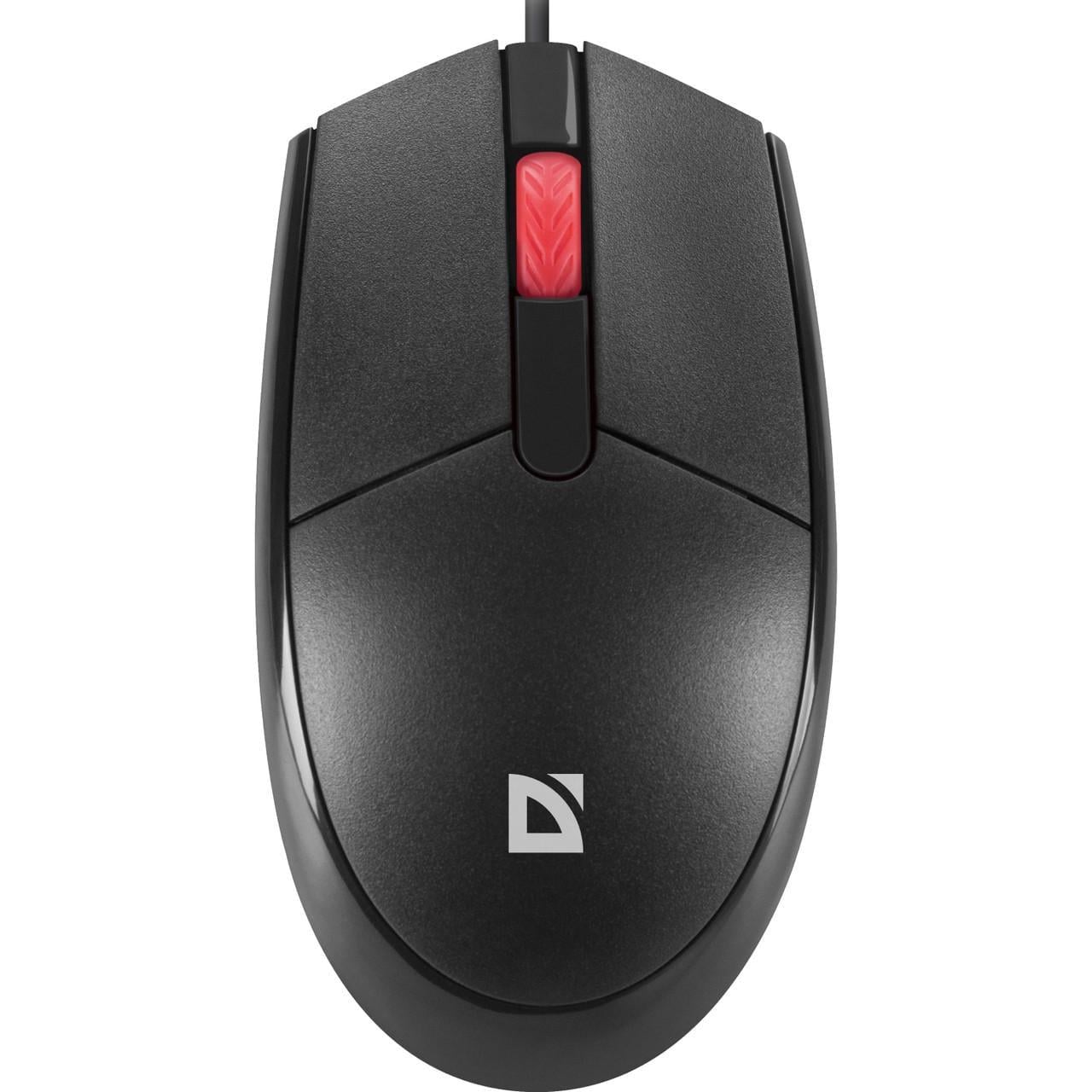Компьютерная мышка Defender Delta MM-523 3 кнопки 1000 dpi Черный (36260523)