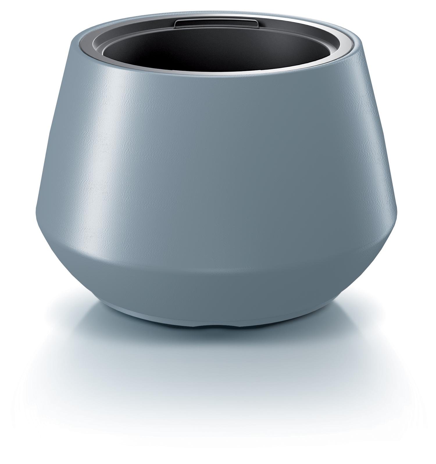 Горшок для цветов Prosperplast HEOS 44х30 см круглый с вкладышем Серый (89397-443)