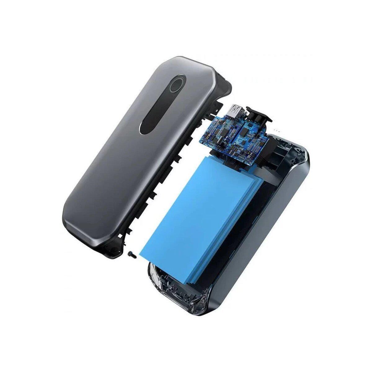 Пуско-зарядное устройство BASEUS Super Energy Pro Car Jump Starter 12000 mAh Black - фото 5 Пуско-зарядное устройство BASEUS Super Energy Pro Car Jump Starter 12000 mAh Black - фото 5