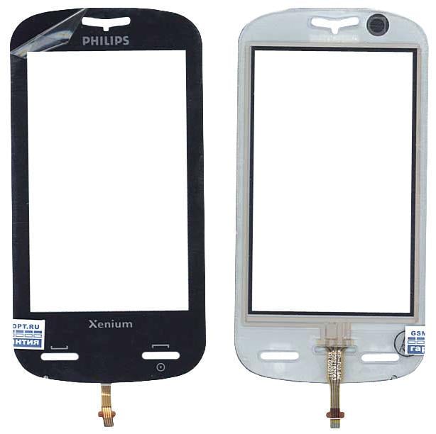 Тачскрин для смартфона Philips Xenium X800 Черный