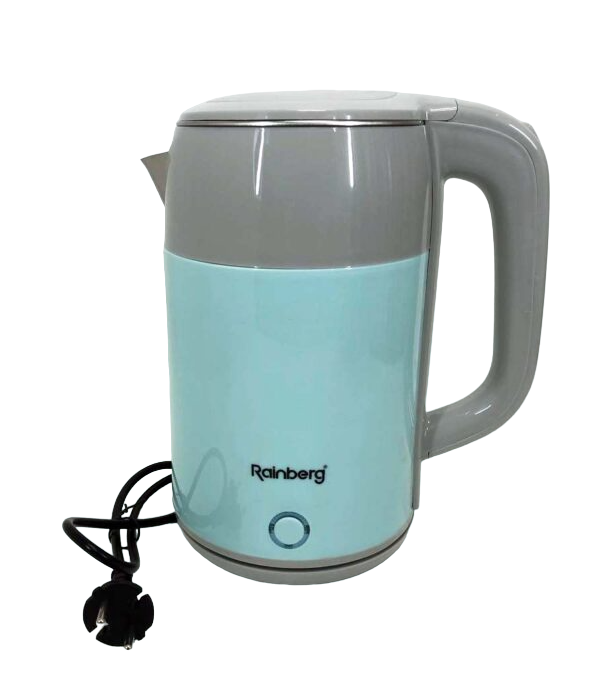 Электрочайник дисковый Rainberg RB-2244 2 л Голубой (14073989) - фото 1 Электрочайник дисковый Rainberg RB-2244 2 л Голубой (14073989) - фото 1
