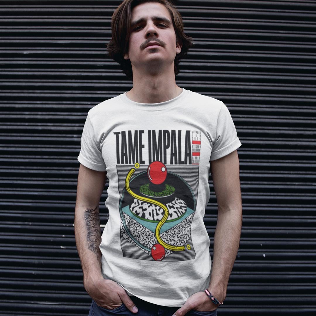 Футболка унисекс Tame Impala Mission Ballroom wht 2XL Белый (32697821)