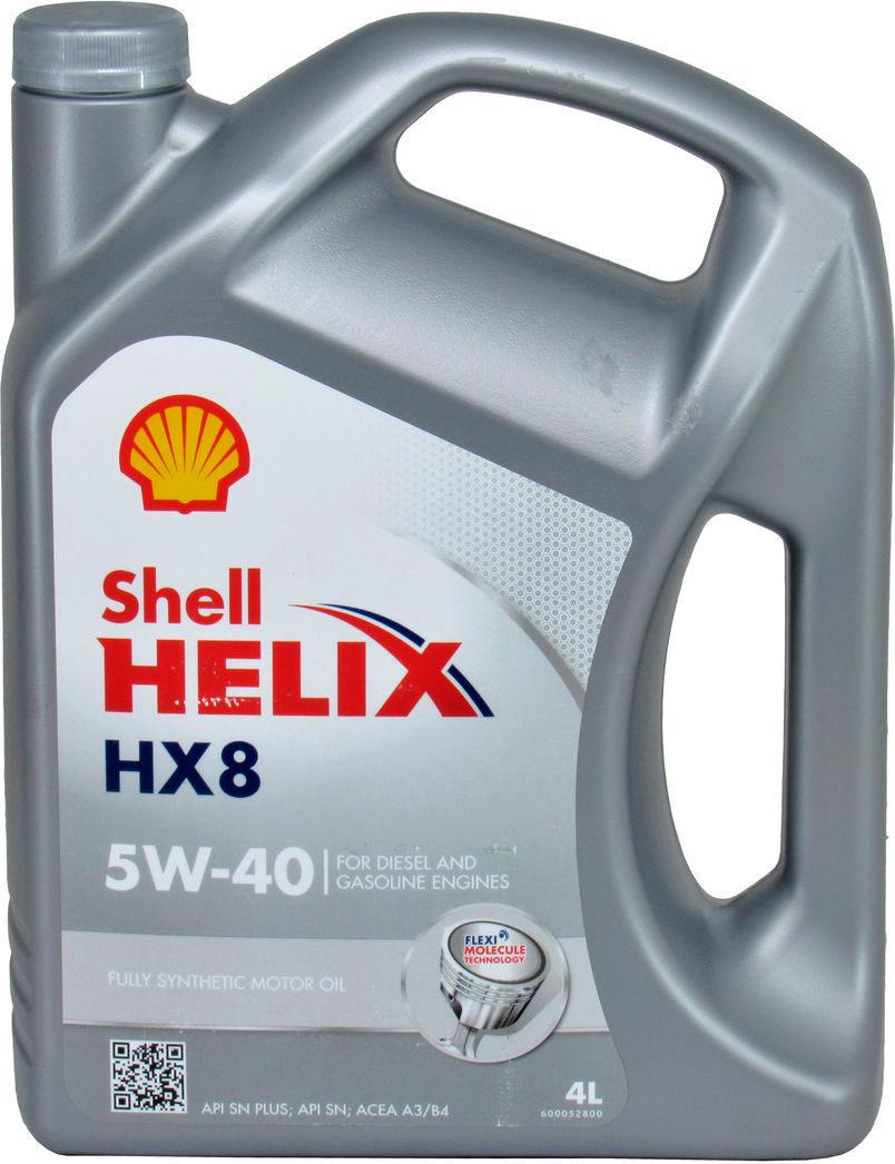 Моторне мастило Shell Helix 5W-40 HX8 Synthetic 4 л 5W-40 (1400461) - фото 1