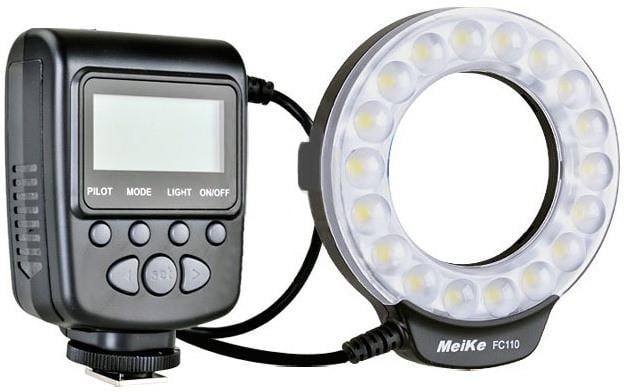 Кольцевая LED макровспышка MeiKe FC-110 FC110 для камер PENTAX (199624020)