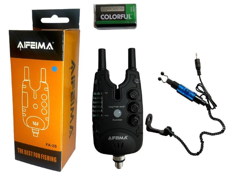 Набор сигнализаторов поклевки Afeima FA-28 антивор и 4 свингера на цепочке (1976420945) - фото 5 Набор сигнализаторов поклевки Afeima FA-28 антивор и 4 свингера на цепочке (1976420945) - фото 5