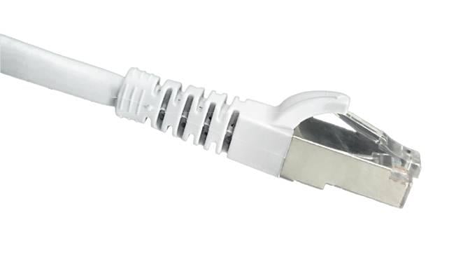 Патч-корд OK-net Кат.6a U/FTP 26AWG 1м Білий Патч-корд OK-net Кат.6a U/FTP 26AWG 1м Білий