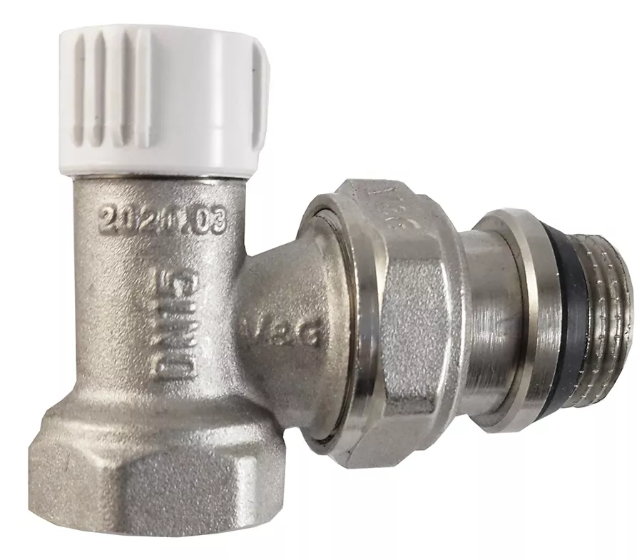 Кран радиаторный угловой V&G VALOGIN 3/4" настраивается (SQ-1040199)