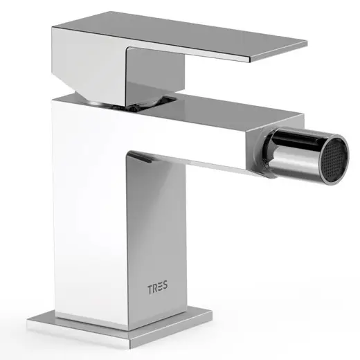 Смеситель для биде Tres Cuadro-Tres Хром (00612001)