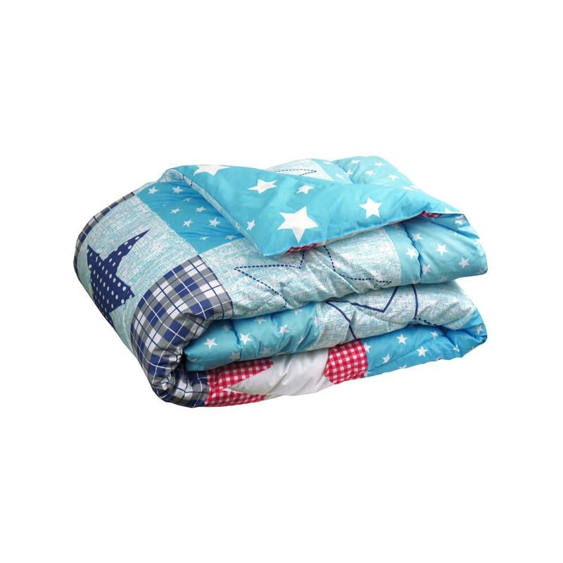 Одеяло Руно Звезда Острая облегченная 200x220 см 200 гр/м2 Голубой (17082)