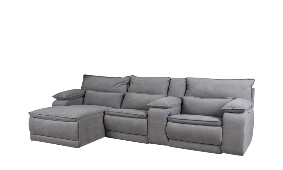 Диван кутовий Денвер лівий з електричним реклайнером і консоллю (2147484393) - фото 2