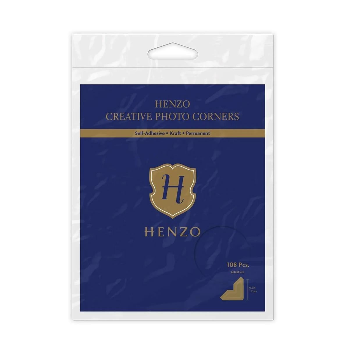 Фотоуголки Henzo Colourful Kraft 108 шт.