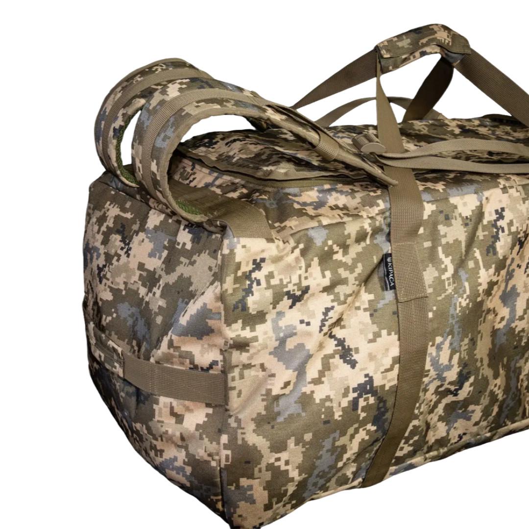 Рюкзак баул Kirasa KI954 Cordura 1000D 130 л Pixel - фото 4