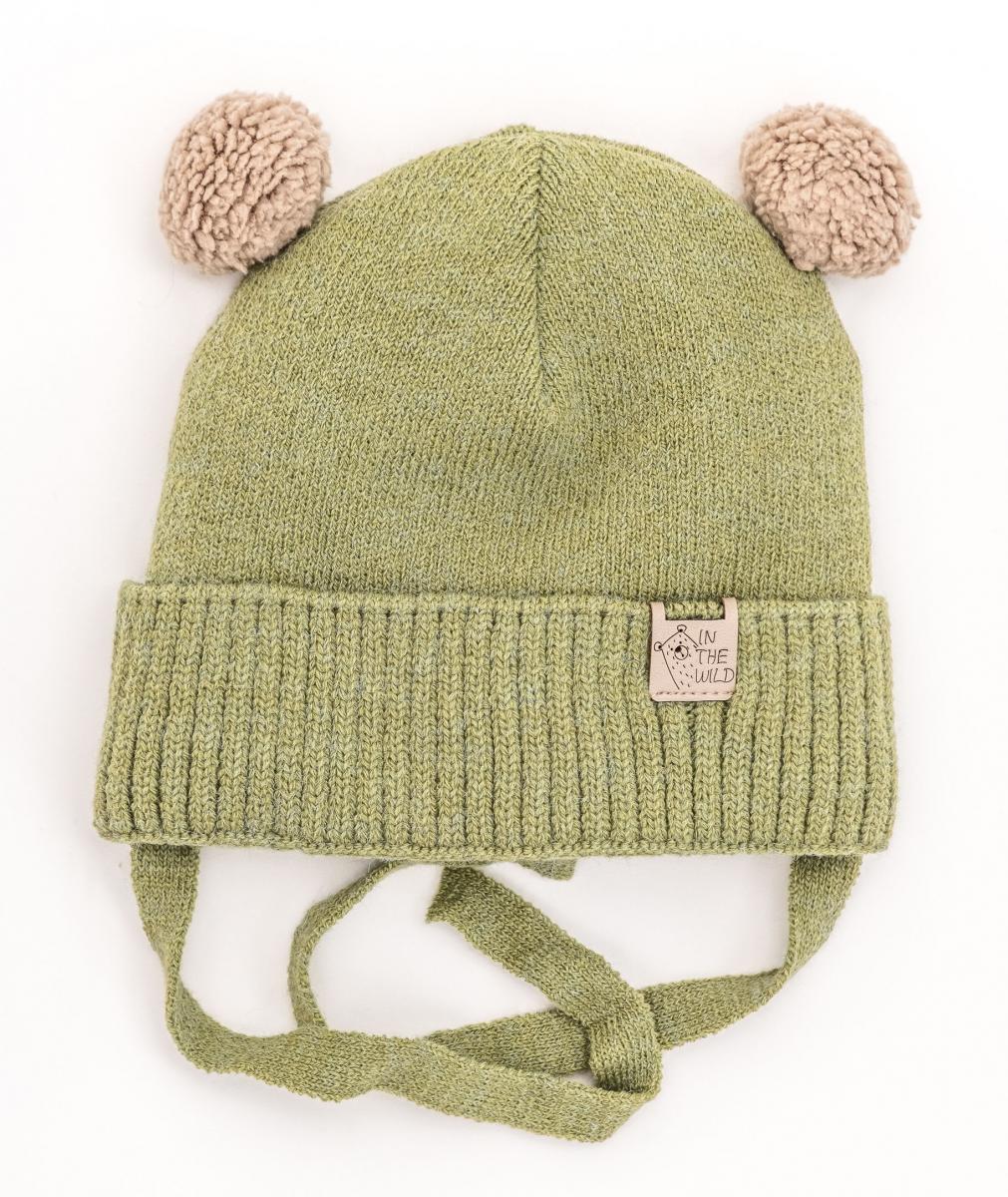 Шапка детская зимняя Alex Винни 42-46 см Оливковый Шапка детская зимняя Alex Винни 42-46 см Оливковый