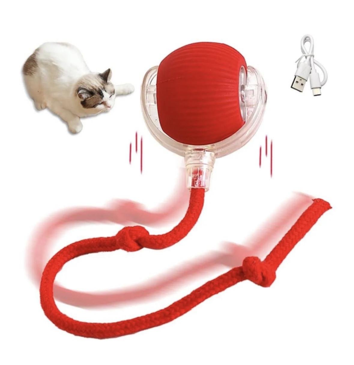 Інтерактивна іграшка для котів CatToy Розумний м'ячик 3 режими - фото 5 Інтерактивна іграшка для котів CatToy Розумний м'ячик 3 режими - фото 5