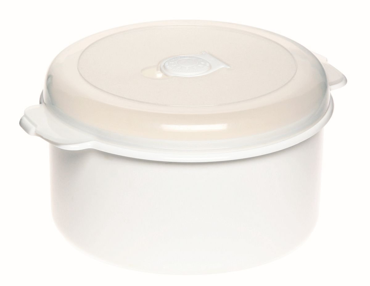 Емкость для микроволновой печи Plast Team Micro 2 л Белый (TEA-3108)