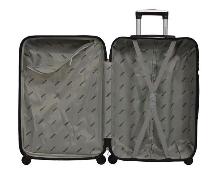 Валіза пластикова Bonro 10500407 S на 4 колесах Чорний (CEKRBBO407SM4CER) - фото 4