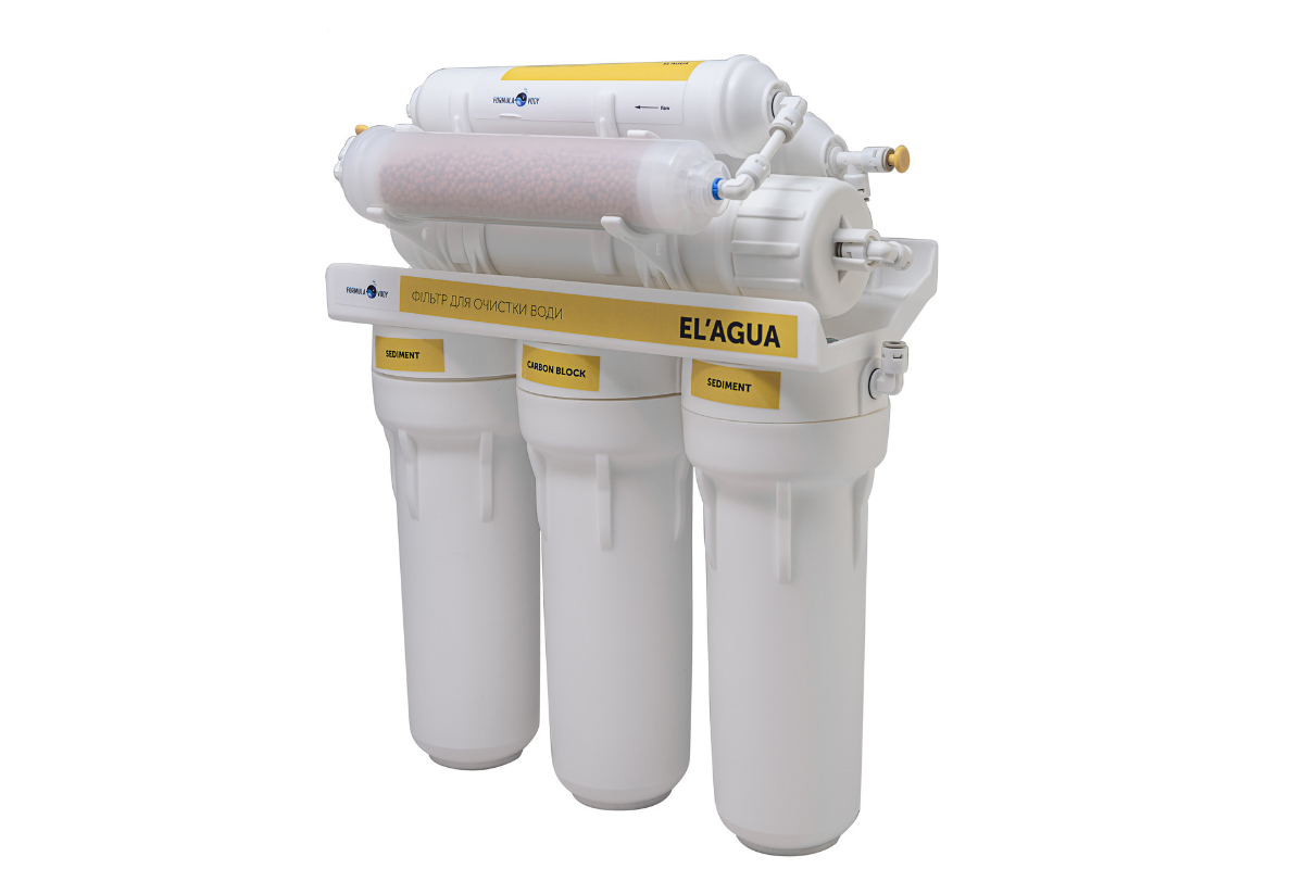 Система обратного осмоса Formula Vody EL’AGUA 7 с минерализатором и со структуризатором (К4401) - фото 1