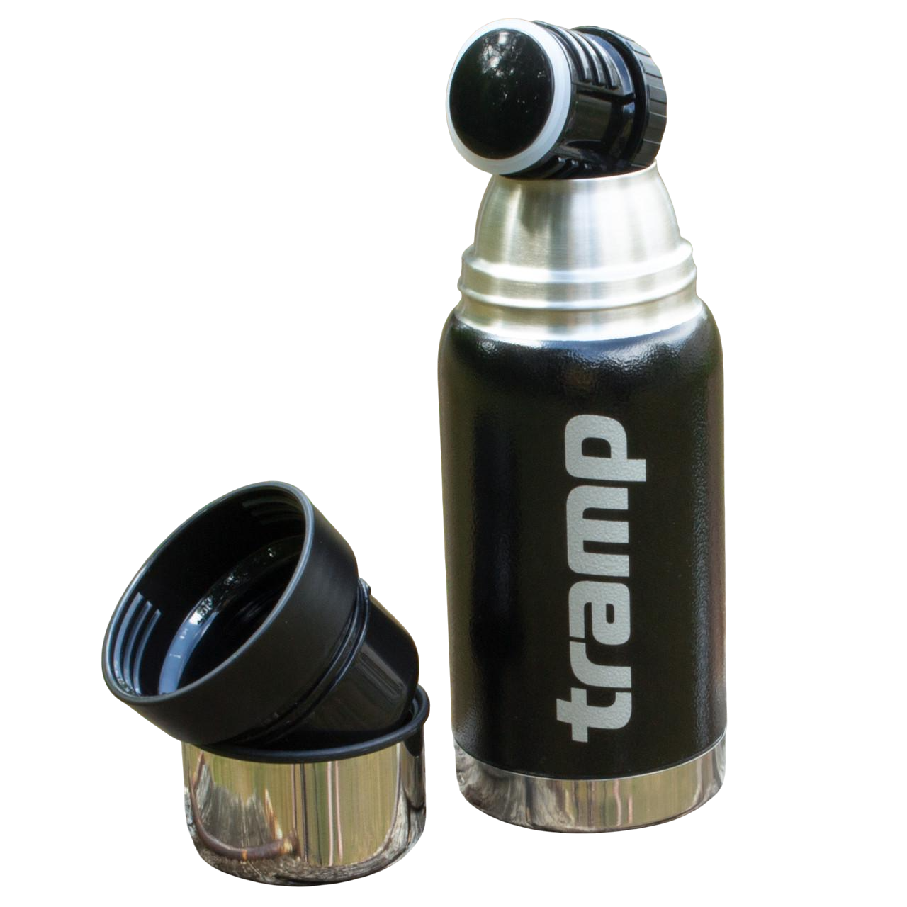 Термос Tramp Expedition Line питний 0,5 л Чорний (TRC-030-black) - фото 1 Термос Tramp Expedition Line питний 0,5 л Чорний (TRC-030-black) - фото 1